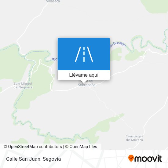 Mapa Calle San Juan
