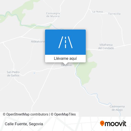 Mapa Calle Fuente