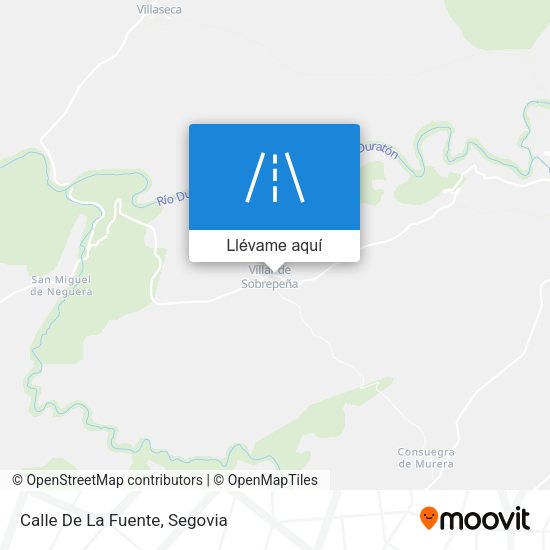Mapa Calle De La Fuente