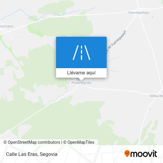 Mapa Calle Las Eras