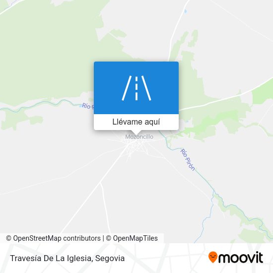 Mapa Travesía De La Iglesia