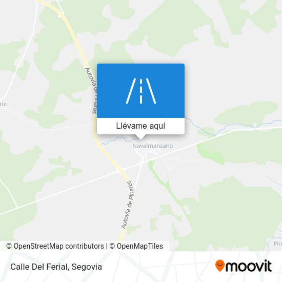 Mapa Calle Del Ferial