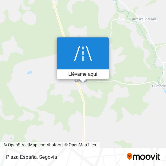 Mapa Plaza España