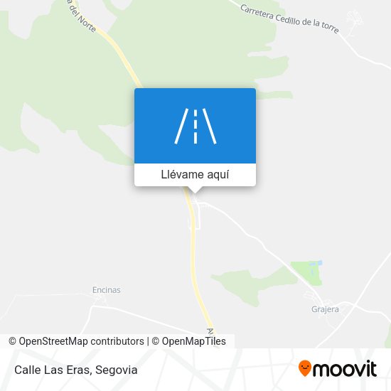 Mapa Calle Las Eras
