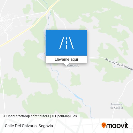 Mapa Calle Del Calvario
