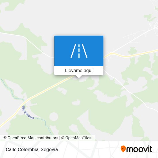 Mapa Calle Colombia