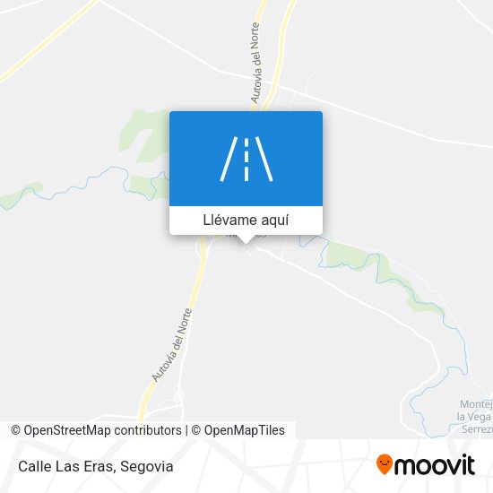 Mapa Calle Las Eras