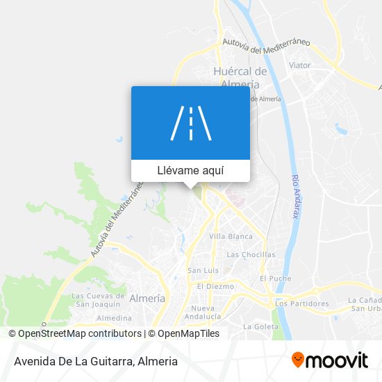 Mapa Avenida De La Guitarra