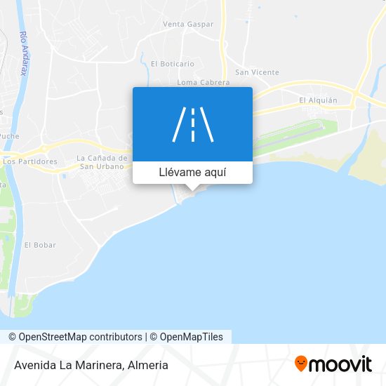 Mapa Avenida La Marinera