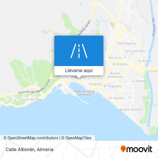 Mapa Calle Alborán
