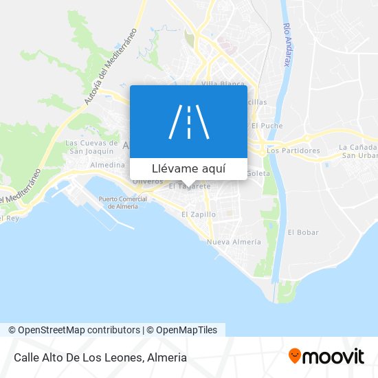 Mapa Calle Alto De Los Leones