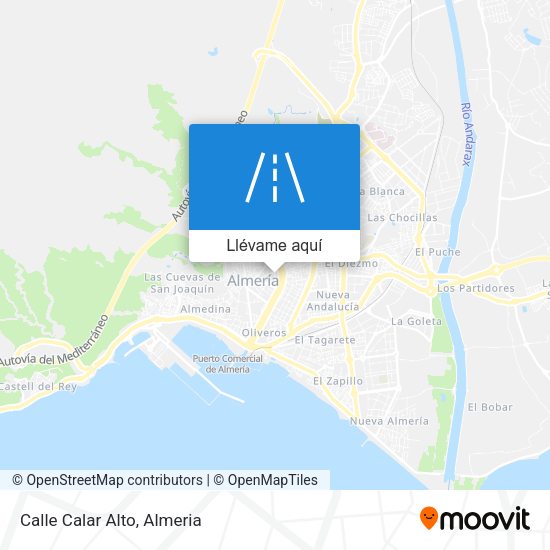 Mapa Calle Calar Alto