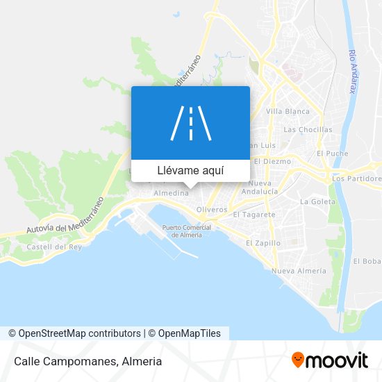 Mapa Calle Campomanes
