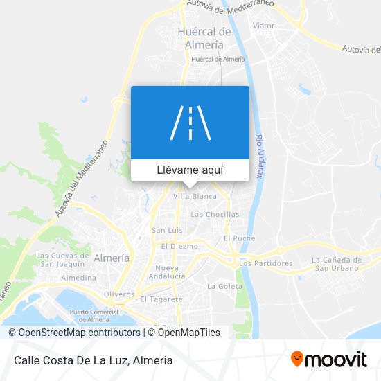 Mapa Calle Costa De La Luz