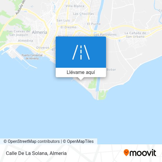 Mapa Calle De La Solana