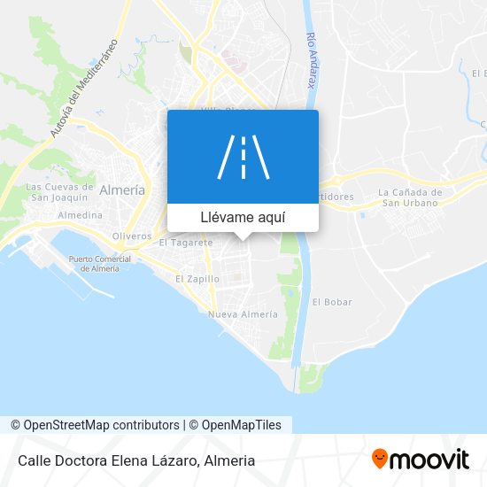 Mapa Calle Doctora Elena Lázaro
