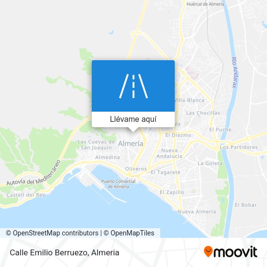 Mapa Calle Emilio Berruezo