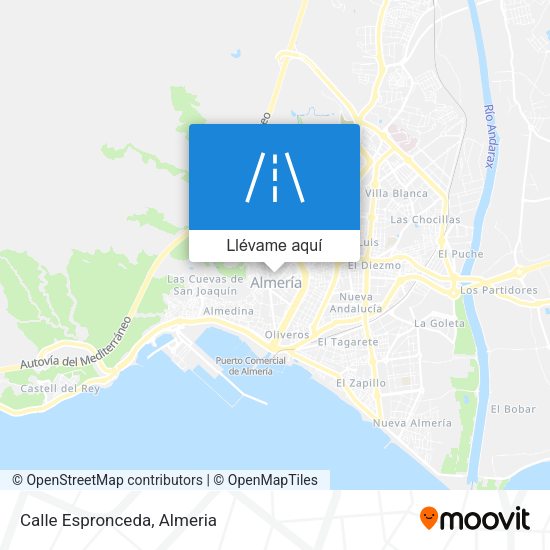 Mapa Calle Espronceda