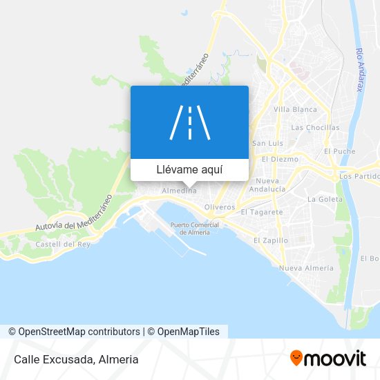 Mapa Calle Excusada