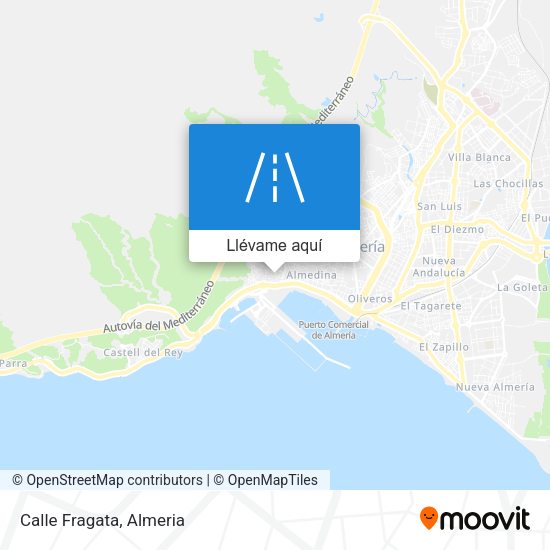 Mapa Calle Fragata