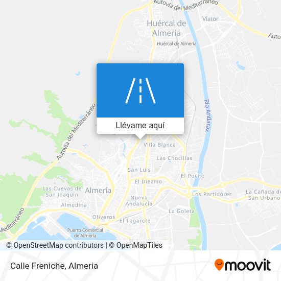 Mapa Calle Freniche