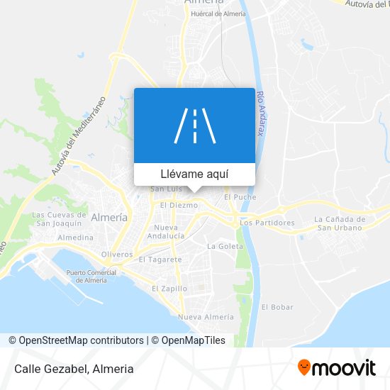 Mapa Calle Gezabel
