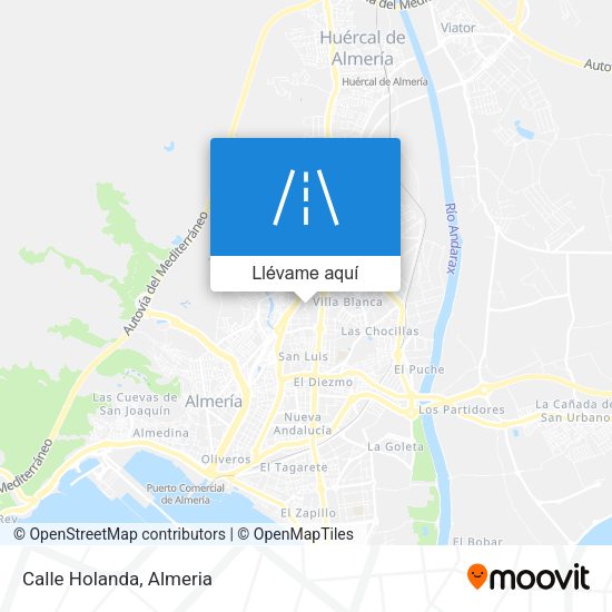 Mapa Calle Holanda