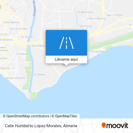 Mapa Calle Humberto López Morales