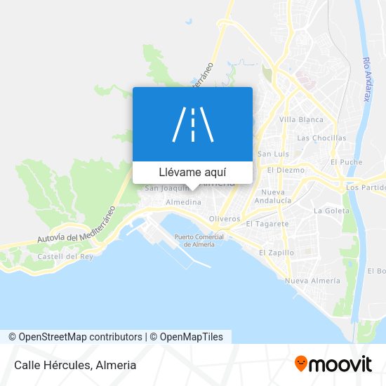 Mapa Calle Hércules
