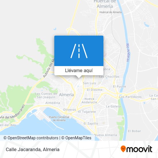 Mapa Calle Jacaranda