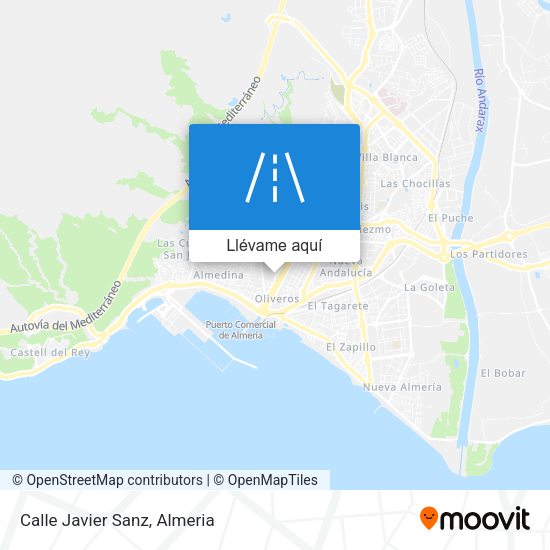 Mapa Calle Javier Sanz
