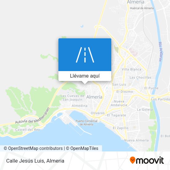 Mapa Calle Jesús Luis