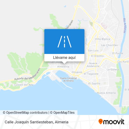 Mapa Calle Joaquín Santiesteban