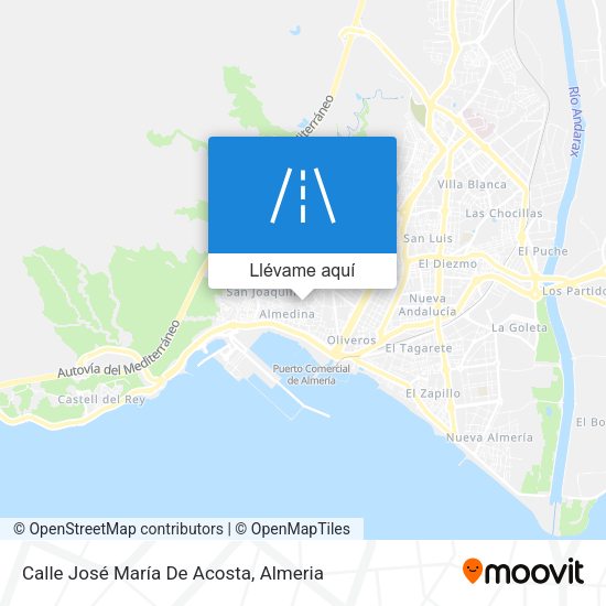 Mapa Calle José María De Acosta