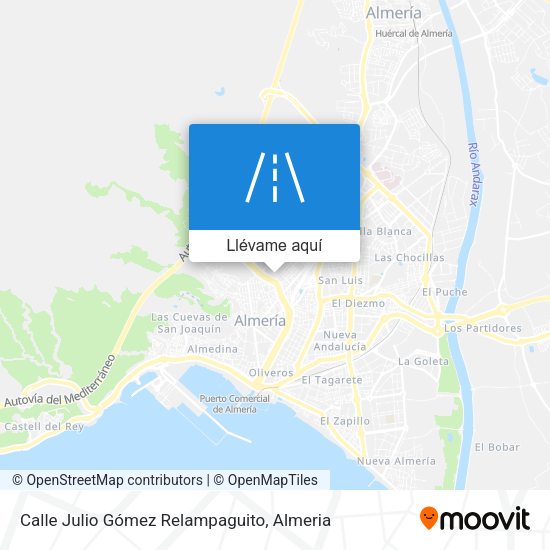 Mapa Calle Julio Gómez Relampaguito