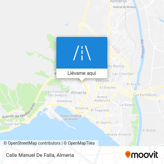 Mapa Calle Manuel De Falla