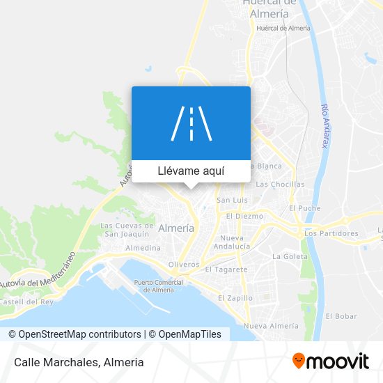 Mapa Calle Marchales