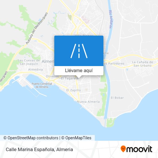 Mapa Calle Marina Española