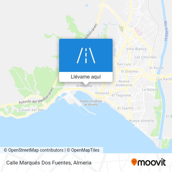 Mapa Calle Marqués Dos Fuentes