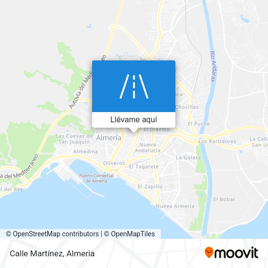 Mapa Calle Martínez