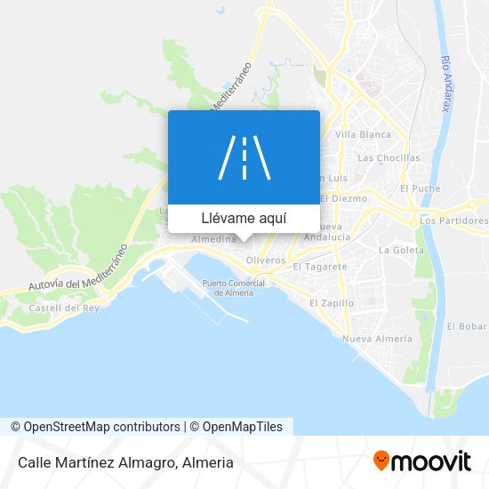 Mapa Calle Martínez Almagro
