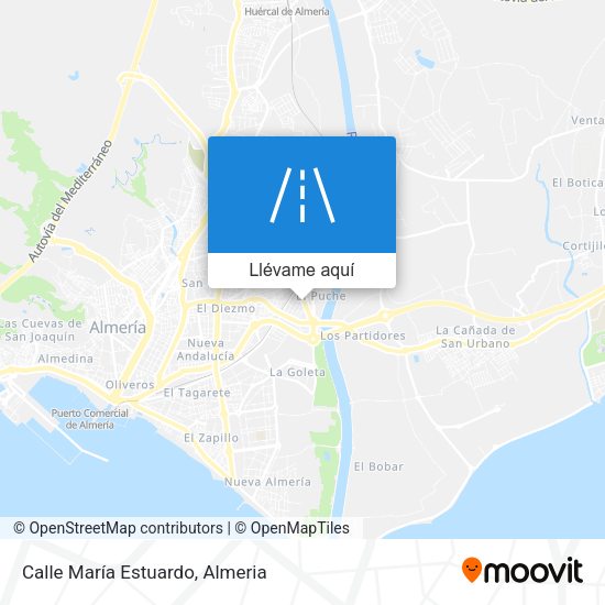 Mapa Calle María Estuardo
