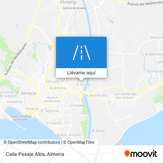 Mapa Calle Pasaje Alba
