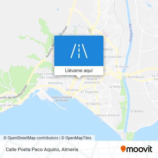 Mapa Calle Poeta Paco Aquino