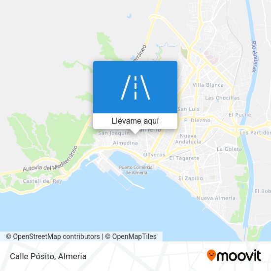 Mapa Calle Pósito