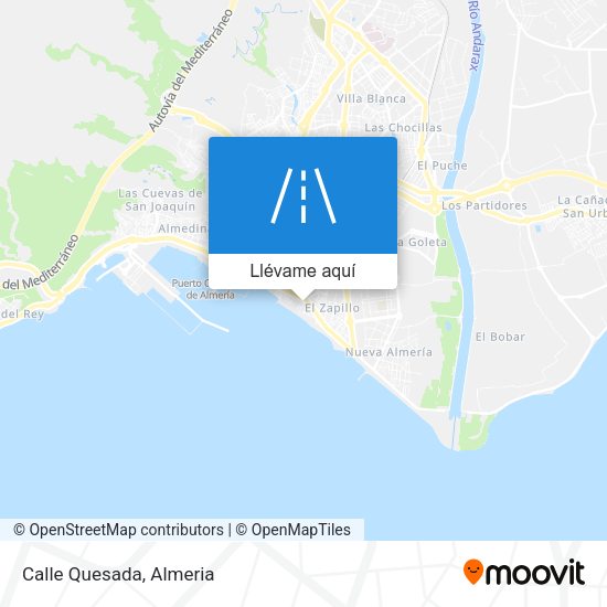 Mapa Calle Quesada