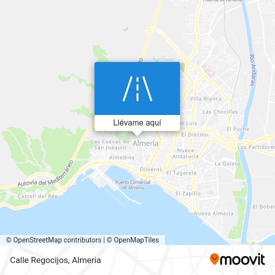 Mapa Calle Regocijos
