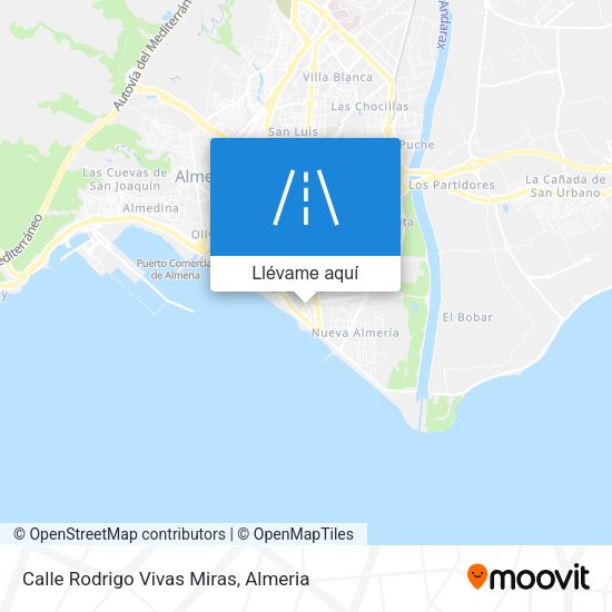 Mapa Calle Rodrigo Vivas Miras