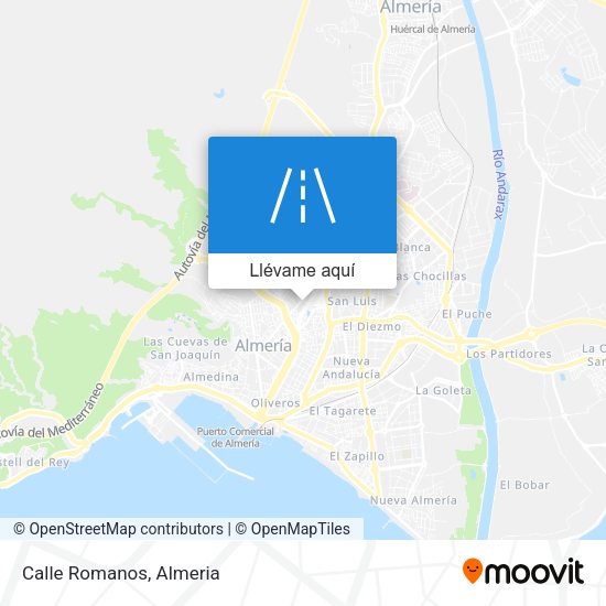 Mapa Calle Romanos