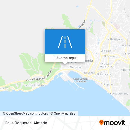 Mapa Calle Roquetas